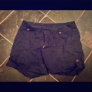 Patagonia Navy Blue Hemp Shorts, Size 6